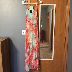 Floral maxi dress